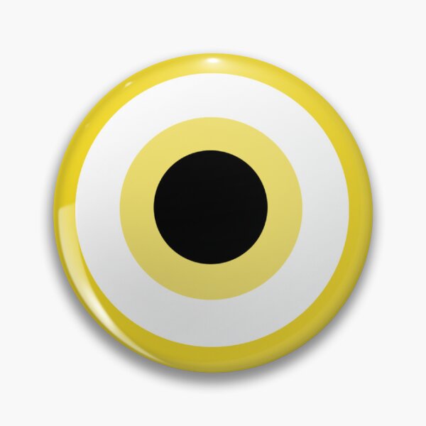 Item preview, yellow evil eye designed and sold by Dakotah Collins.