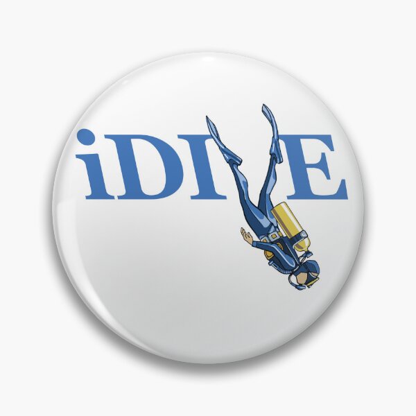Item preview, iDIVE T-shirt  design for SCUBA divers designed and sold by Shlomo Cohen.