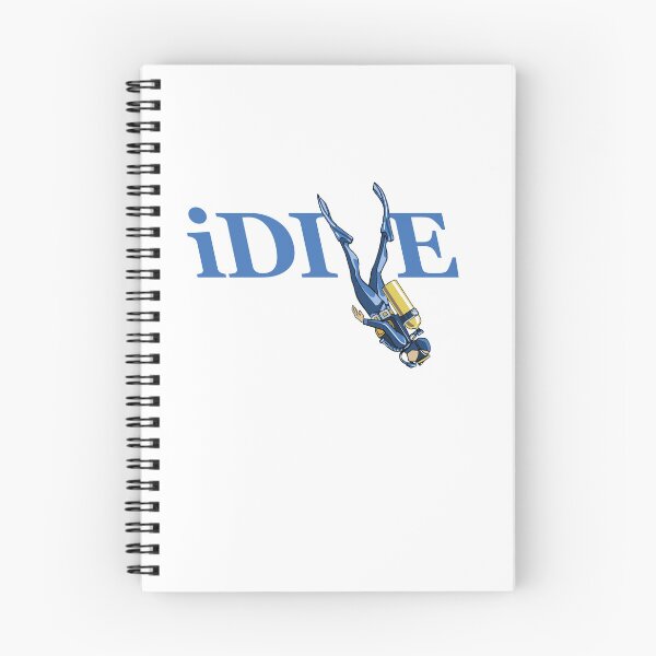 Item preview, iDIVE T-shirt  design for SCUBA divers designed and sold by Shlomo Cohen.