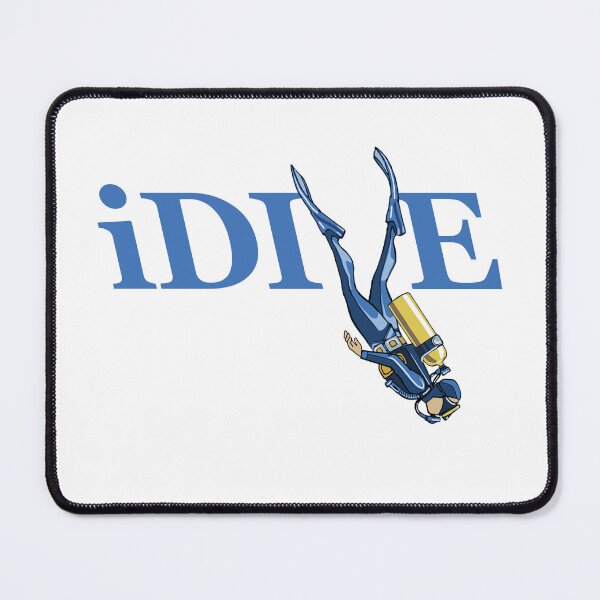 Item preview, iDIVE T-shirt  design for SCUBA divers designed and sold by Shlomo Cohen.