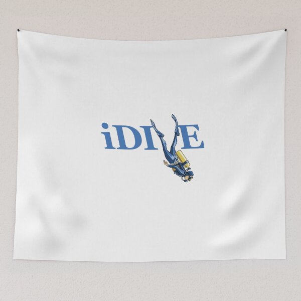 Item preview, iDIVE T-shirt  design for SCUBA divers designed and sold by Shlomo Cohen.