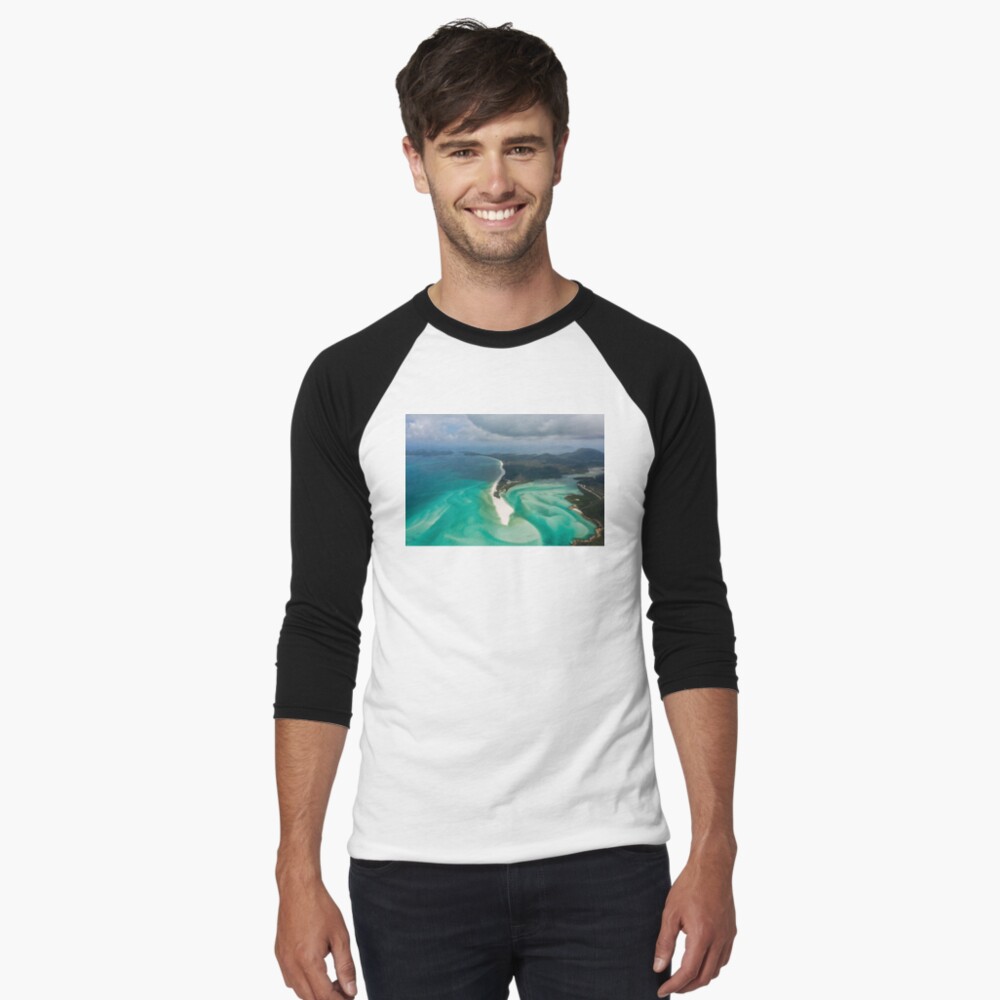 Artikel-Vorschau von Baseballshirt mit 3/4-Arm, designt und verkauft von Portalius.