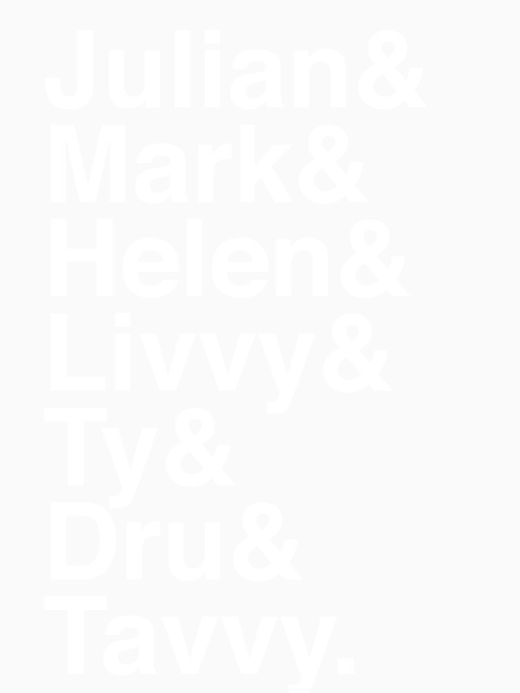 Julian & Mark & Helen & Livvy & Ty & Dru & Tavvy: The Dark Artifices (inverse) by Kitmagic