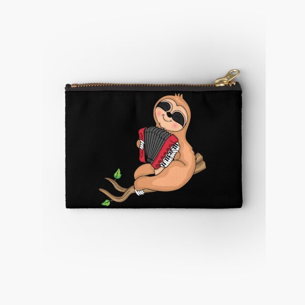 Item preview, Accordion Player Men Folk Music Sloth Accordion designed and sold by DSWShirts.