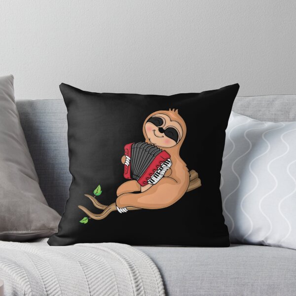Item preview, Accordion Player Men Folk Music Sloth Accordion designed and sold by DSWShirts.