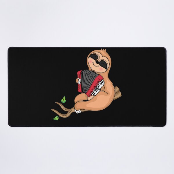 Item preview, Accordion Player Men Folk Music Sloth Accordion designed and sold by DSWShirts.