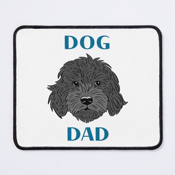 Item preview, Dog Dad Black cockapoo,cavapoo, labradoodle, yorkipoo design designed and sold by laurendemoet.