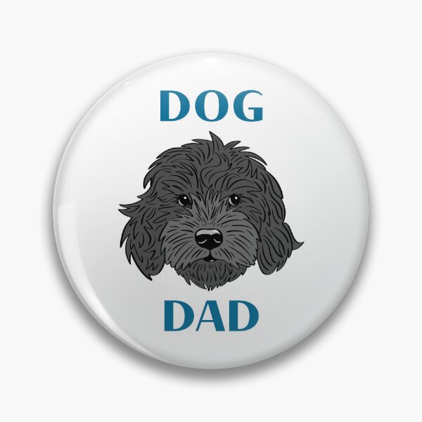 Item preview, Dog Dad Black cockapoo,cavapoo, labradoodle, yorkipoo design designed and sold by laurendemoet.