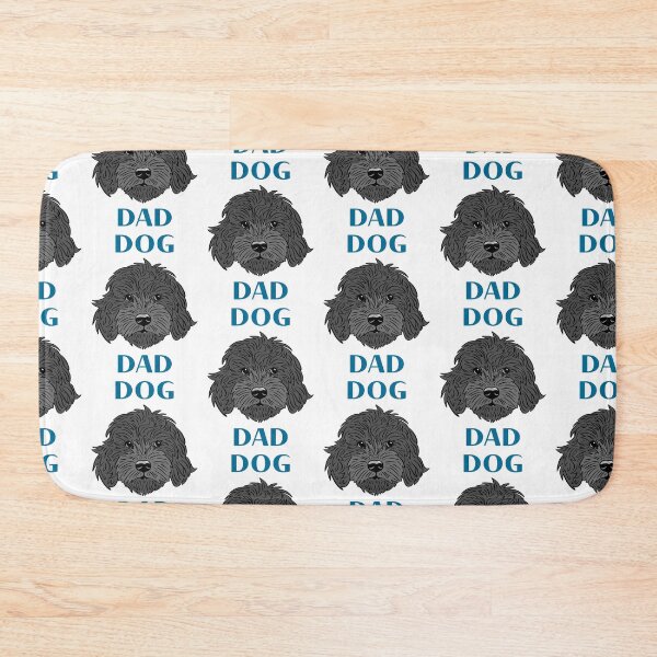 Item preview, Dog Dad Black cockapoo,cavapoo, labradoodle, yorkipoo design designed and sold by laurendemoet.