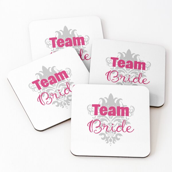 Item preview, Team Bride Damask designed and sold by Ashlison.