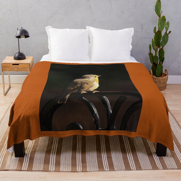 Item preview, Robin Redbreast on Garden Chair Vertical Late Summer designed and sold by eddiebarronshop.