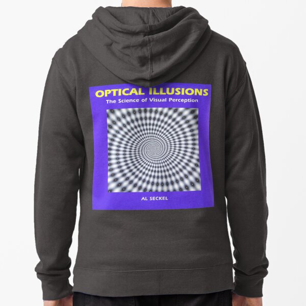 Optical Illusions Zipped Hoodie