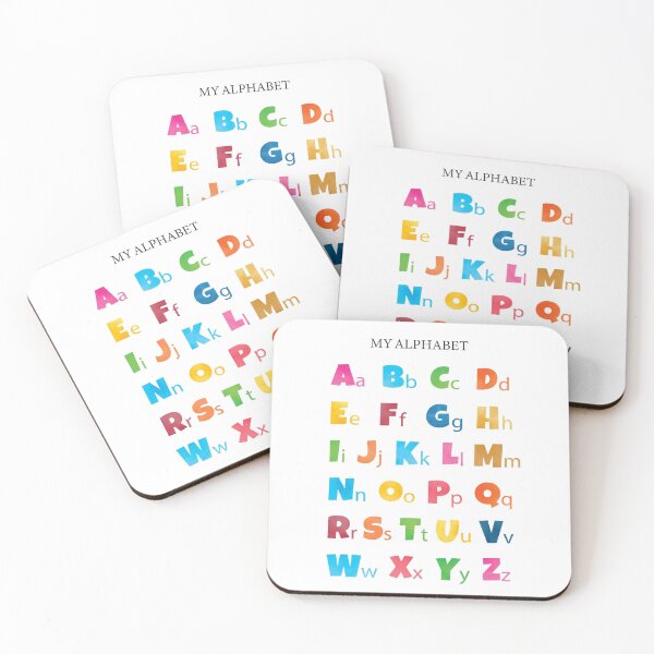 Item preview, Colorful Alphabet designed and sold by famington.