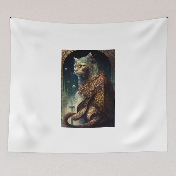 Artikelvorschau, Fantastical Felines #F21BC133 entworfen und verkauft von nixlim.