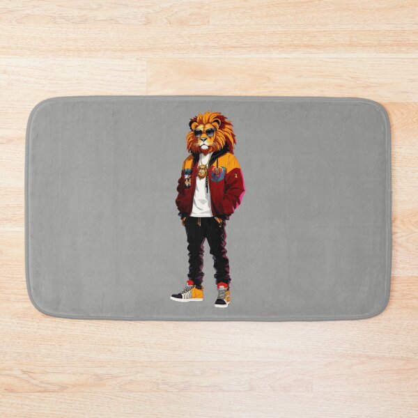Item preview, Hipster Lion V10 designed and sold by HipsterAnimals.