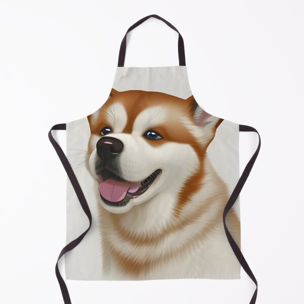 Item preview, Cute akita puppy, cartoon drawing, Ai Generated Art  designed and sold by ACC .