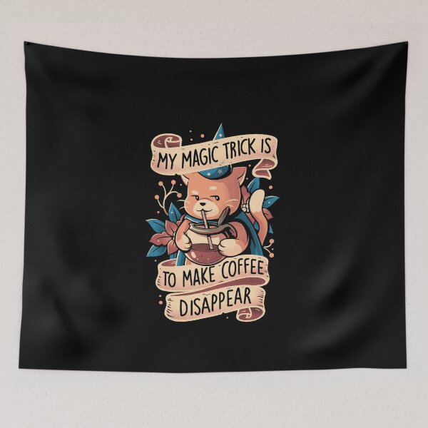 Item preview, Magic Trick Cat - Cute Coffee Cat Gift designed and sold by EduEly.