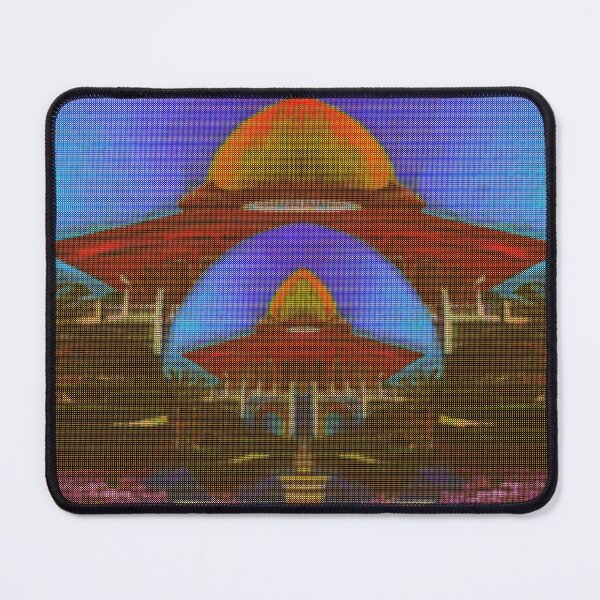 Item preview,  * SPIRITUAL ELEVATION DREAMING ADORATION BAHA'I VAULTED WORSHIP HOUSE DOTTED ART PAINTING* designed and sold by Ralek.