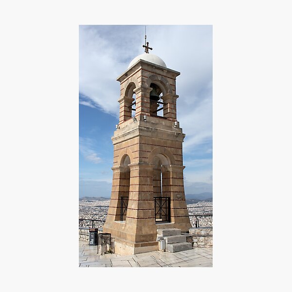 Item preview, Bell tower of Agios Giorgios chapel, Athens designed and sold by HazelWright.