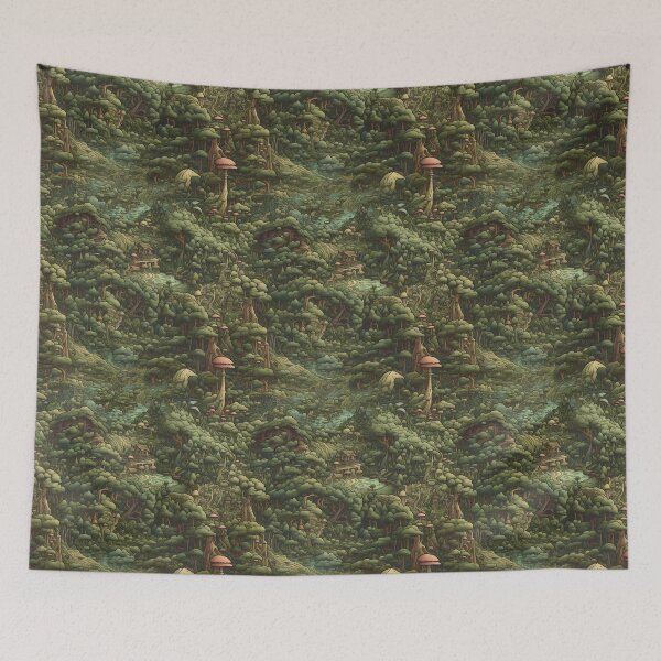 Item preview, Forest Pattern 6 designed and sold by FantasyRealmOP.