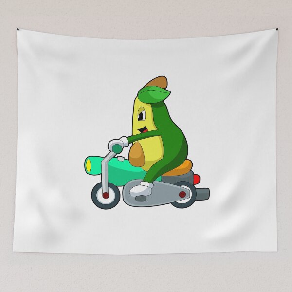 Aperçu de l'œuvre Avocado Motorcycle créée et vendue par Snabdesign84.