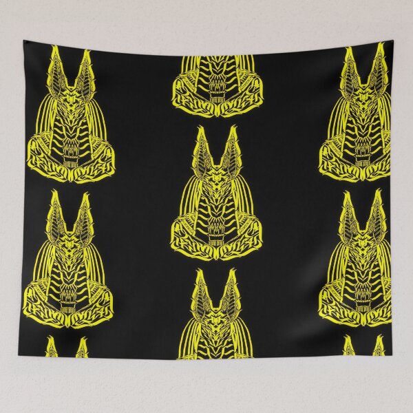 Item preview, Gold Anubis Egyptian designed and sold by spekolart.