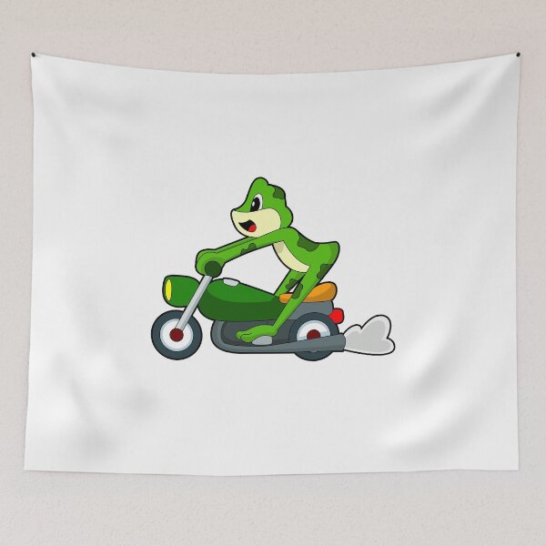 Aperçu de l'œuvre Frog Motorcycle créée et vendue par Snabdesign84.