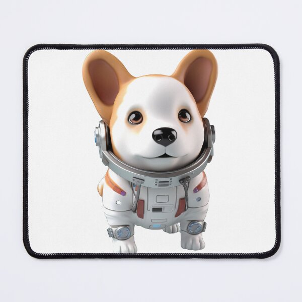 Artikelvorschau, Astronaut style Corgi dog, kitten isolated object 15 entworfen und verkauft von jetaiart.