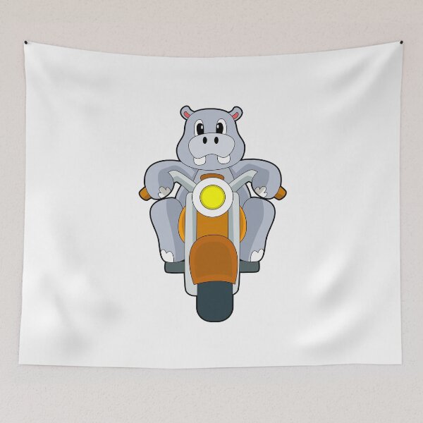 Aperçu de l'œuvre Hippo Motorcycle créée et vendue par Snabdesign84.