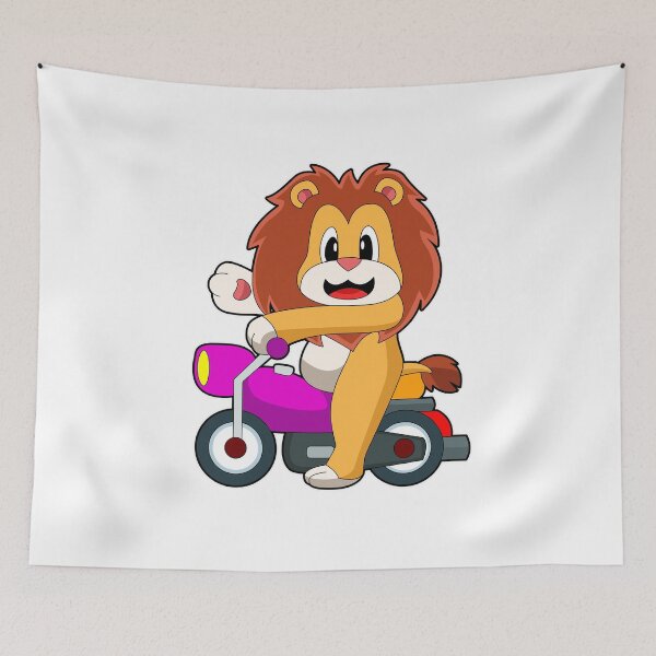 Aperçu de l'œuvre Lion Motorcycle créée et vendue par Snabdesign84.