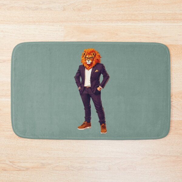 Item preview, Hipster Lion V11 designed and sold by HipsterAnimals.