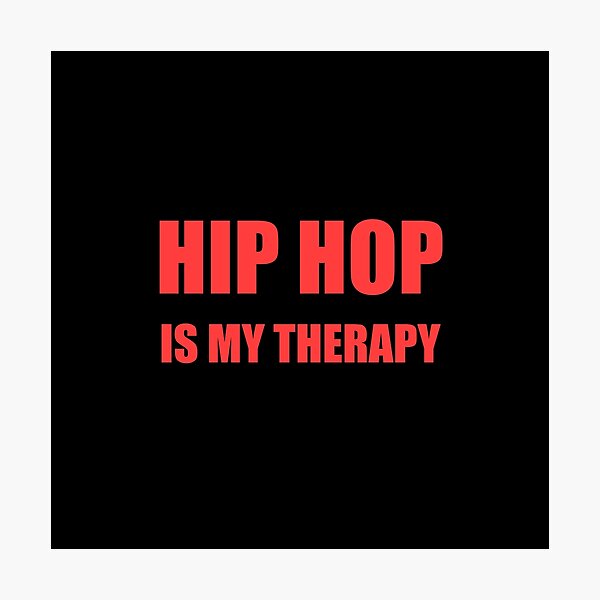 Item preview, Hip Hop Is My Therapy designed and sold by Inspirationmotivation.