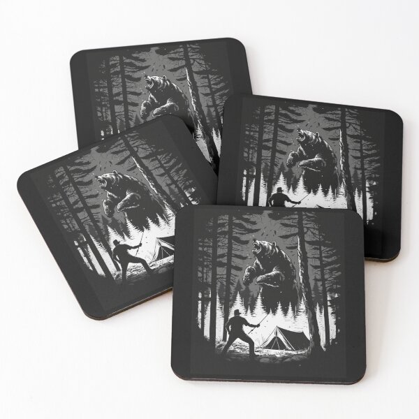 Item preview, Camping With Bears. designed and sold by DiamondPixel.