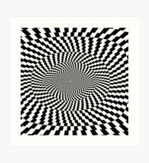 Optical Illusion, Visual Illusion, Physical Illusion, Physiological Illusion, Cognitive Illusions Art Print