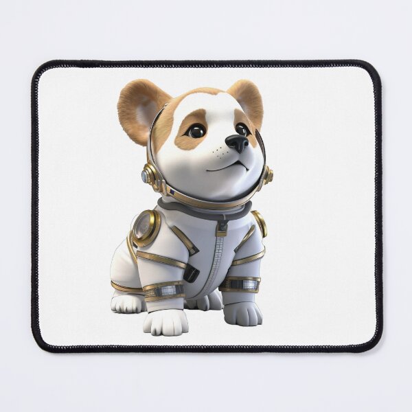 Artikelvorschau, Astronaut style Corgi dog, kitten isolated object 17 entworfen und verkauft von jetaiart.