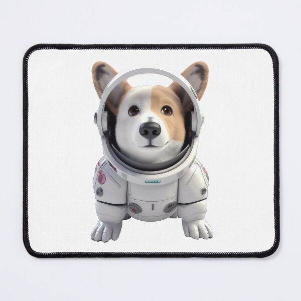 Artikelvorschau, Astronaut style Corgi dog, kitten isolated object 18 entworfen und verkauft von jetaiart.