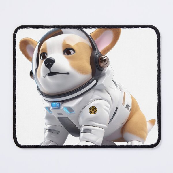 Artikelvorschau, Astronaut style Corgi dog, kitten isolated object 19 entworfen und verkauft von jetaiart.