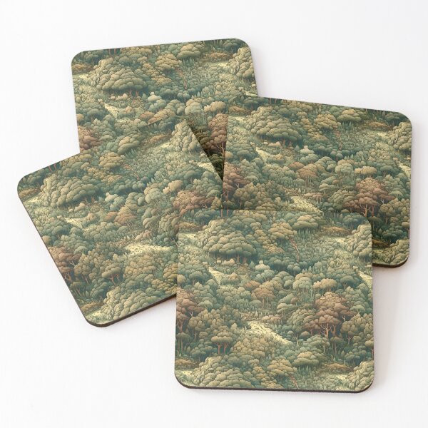 Item preview, Forest Pattern 16 designed and sold by FantasyRealmOP.