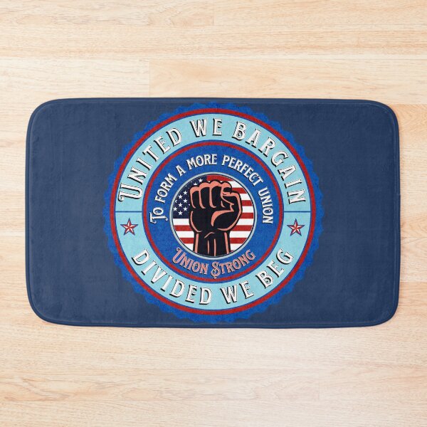 Item preview, United We Bargain Divided We Beg | Union | Hard Hat designed and sold by Wavecrest Wearables.