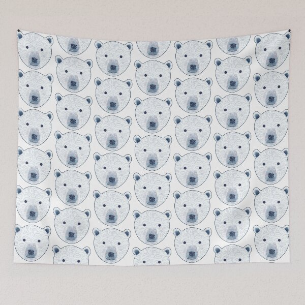 Item preview, Polar Bear Portrait designed and sold by inklets.