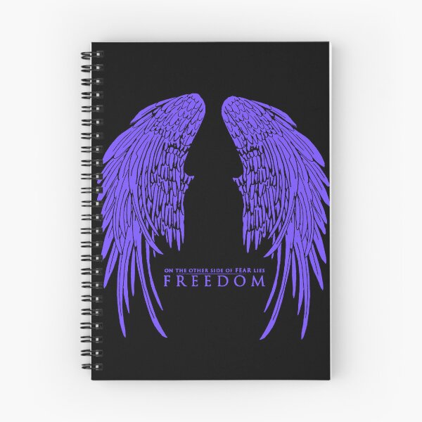 Item preview, On The Other Side of Fear Lies Freedom - Blue Version designed and sold by AbundanceSeed.