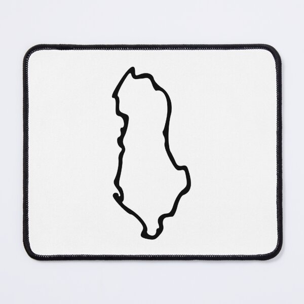 Item preview, Albania (Shqipëria) Minimalistic Country Outline designed and sold by Natamus.