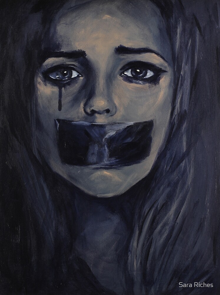 "Silence" by Sara Riches | Redbubble