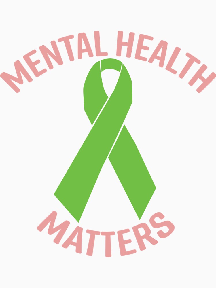 "Mental Health Matters" Tshirt by omnitscourtney Redbubble
