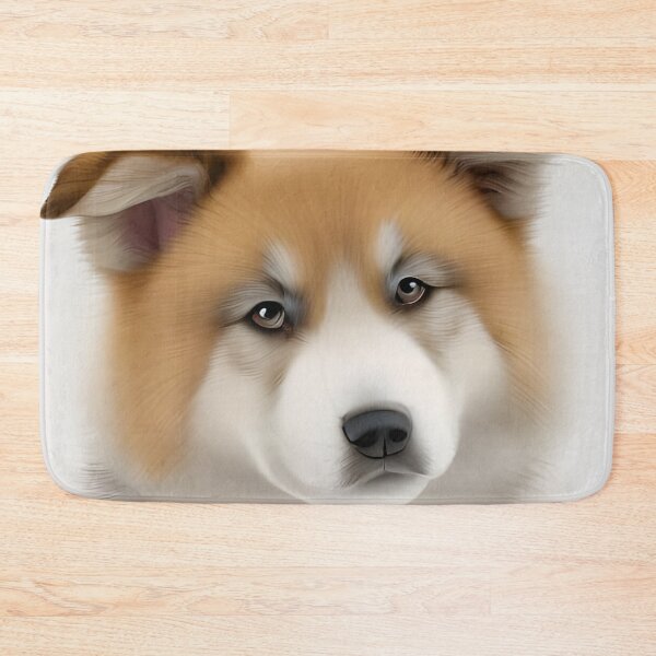 Item preview, Cut akita puppy, cartoon drawing, Ai Generated Art  designed and sold by ACC .