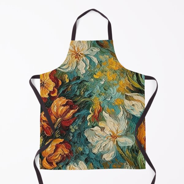 Item preview, Flower pattern van gogh style designed and sold by Pixel  Playground.