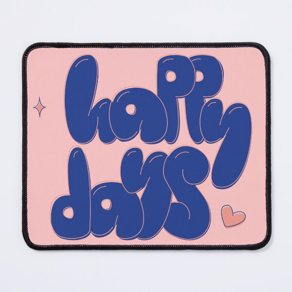 Item preview, Happy Days lettering designed and sold by mariabadasian.