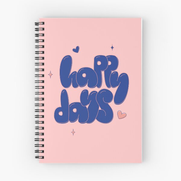 Item preview, Happy Days lettering designed and sold by mariabadasian.