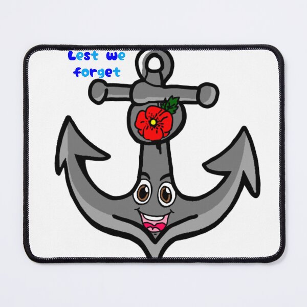 Item preview, Anchor Cartoon ANZAC designed and sold by 2Random  Dezigns.