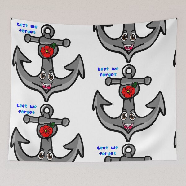 Item preview, Anchor Cartoon ANZAC designed and sold by 2Random  Dezigns.